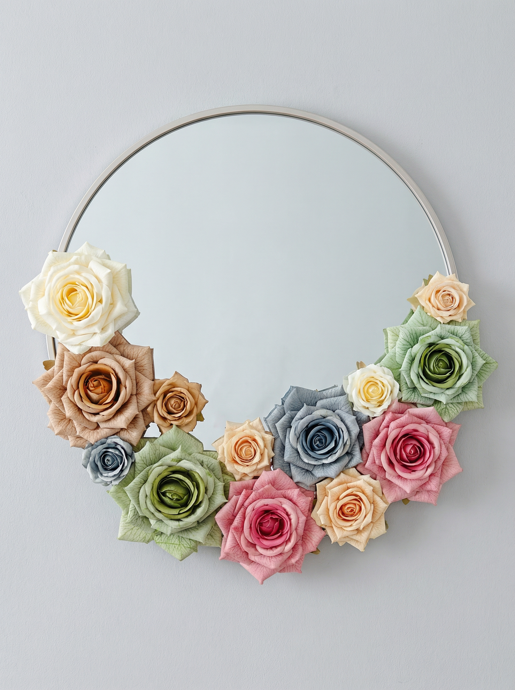 Premium Real Touch Artifical Rose Heads