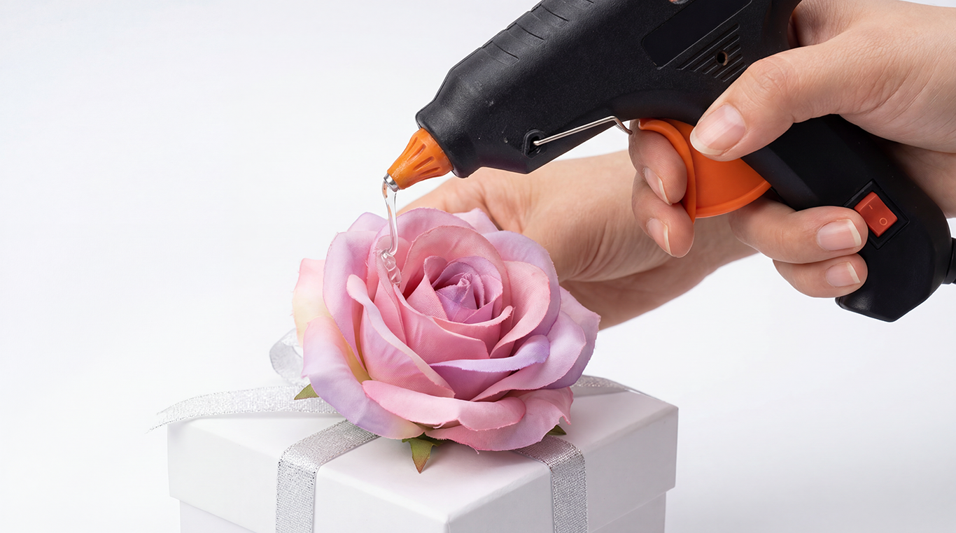 Artificial Valentine Rose Heads