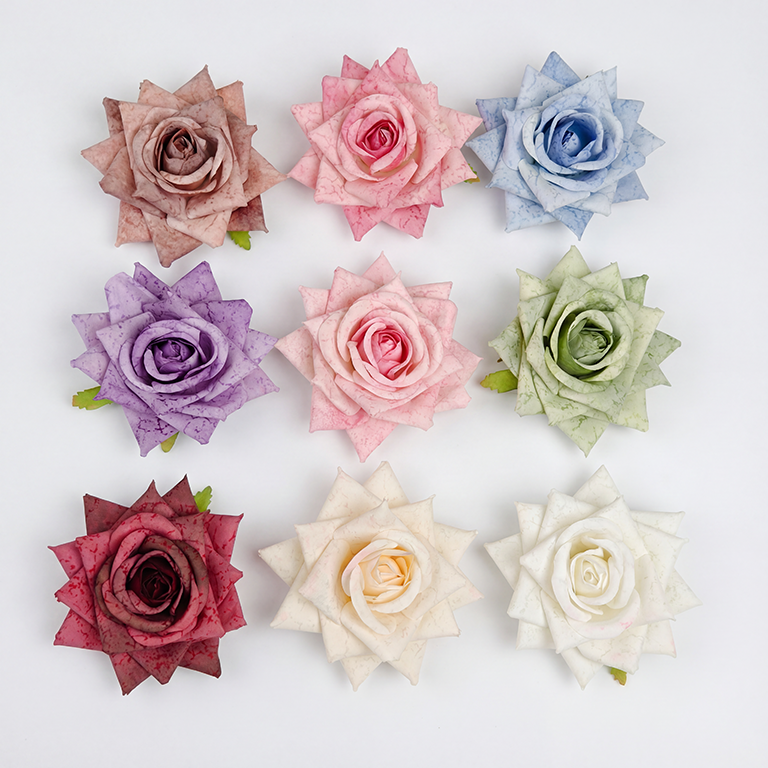 Premium Artificial Rose Flower Heads